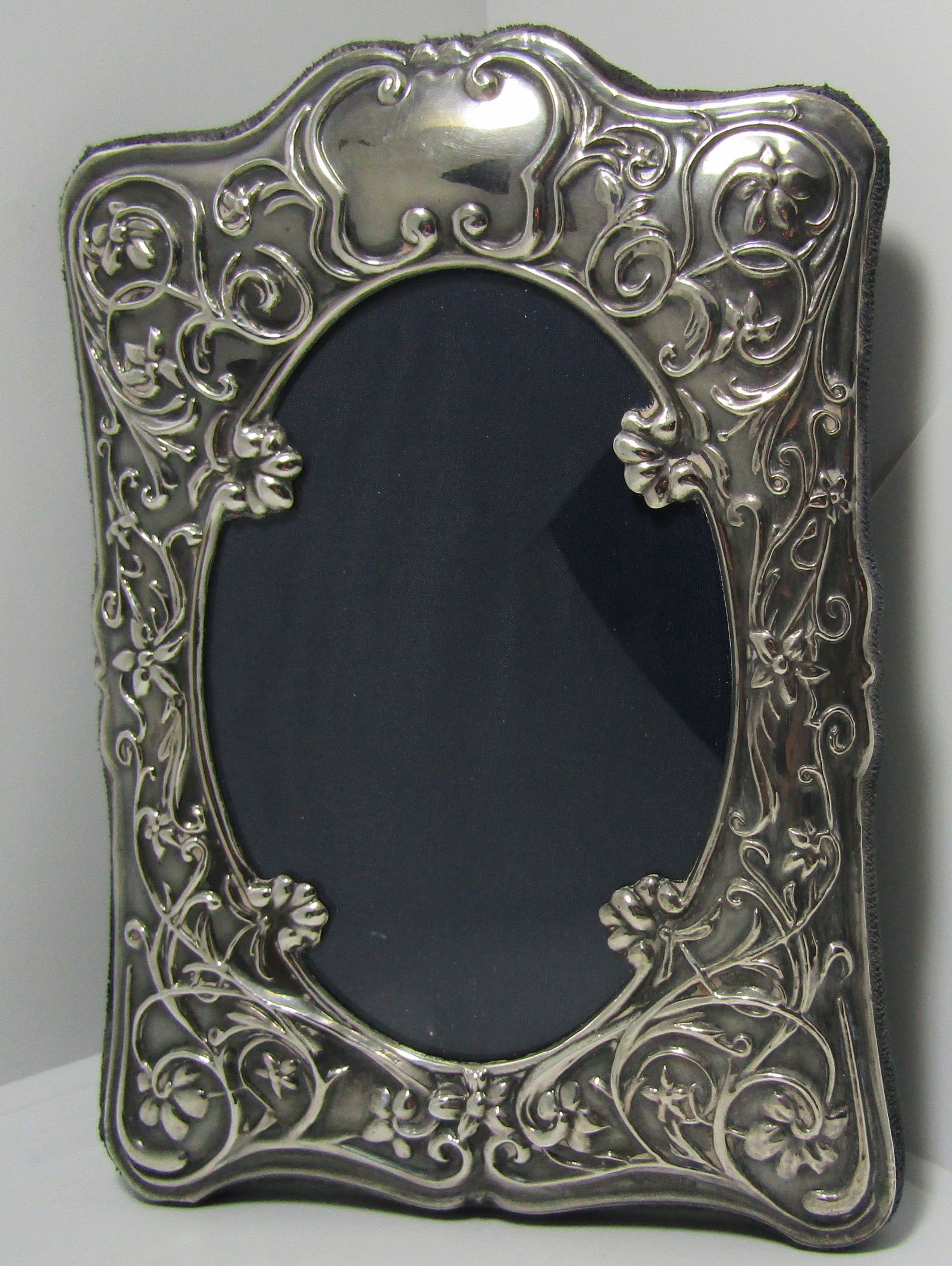 8" PICTURE FRAME SHEFFIELD STERLING SILVER ENGLISH (1 of 4)