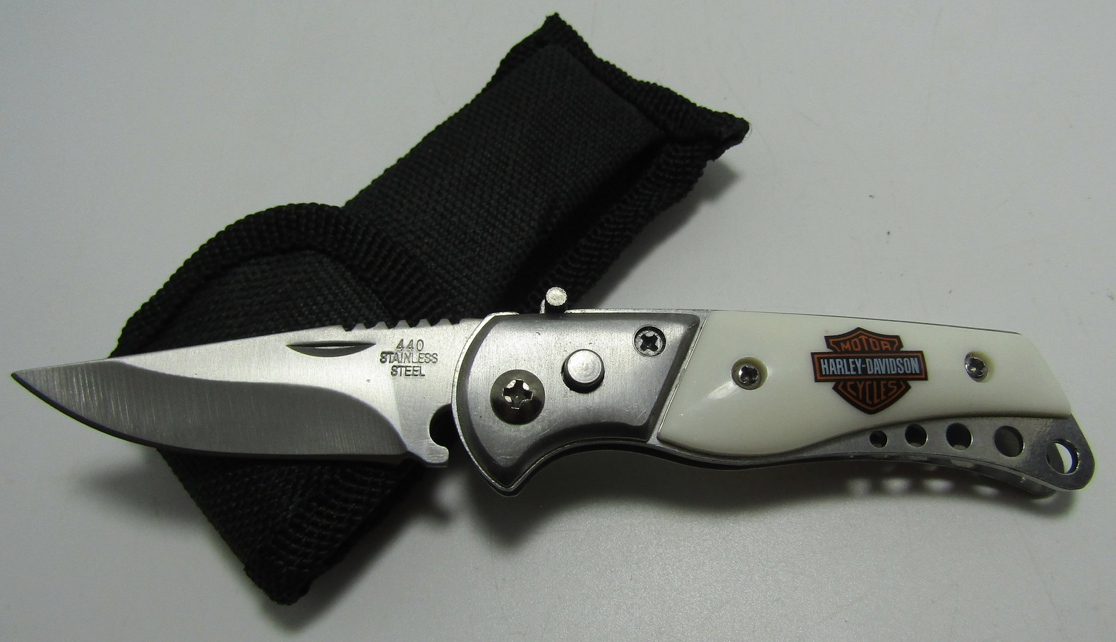 HARLEY DAVIDSON SWITCHBLADE KNIFE (1 of 2)