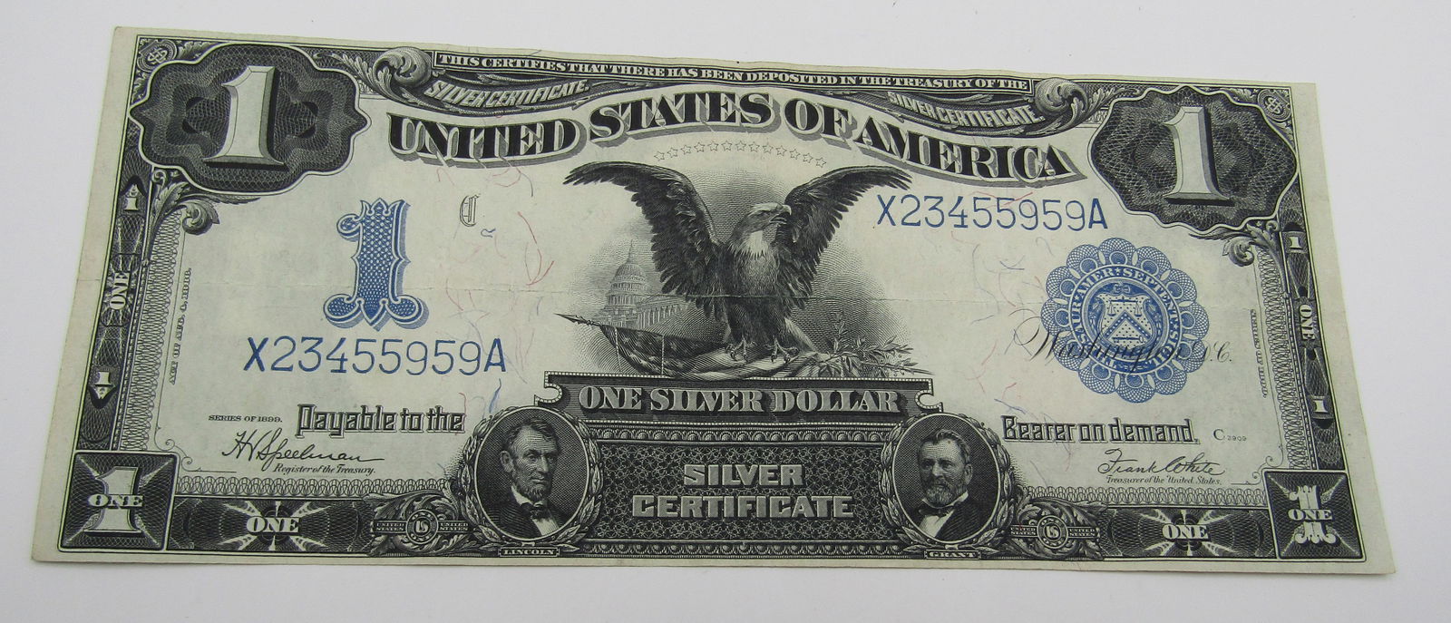 1899 $1 BLACK EAGLE SILVER CERTIFICATE (1 of 2)