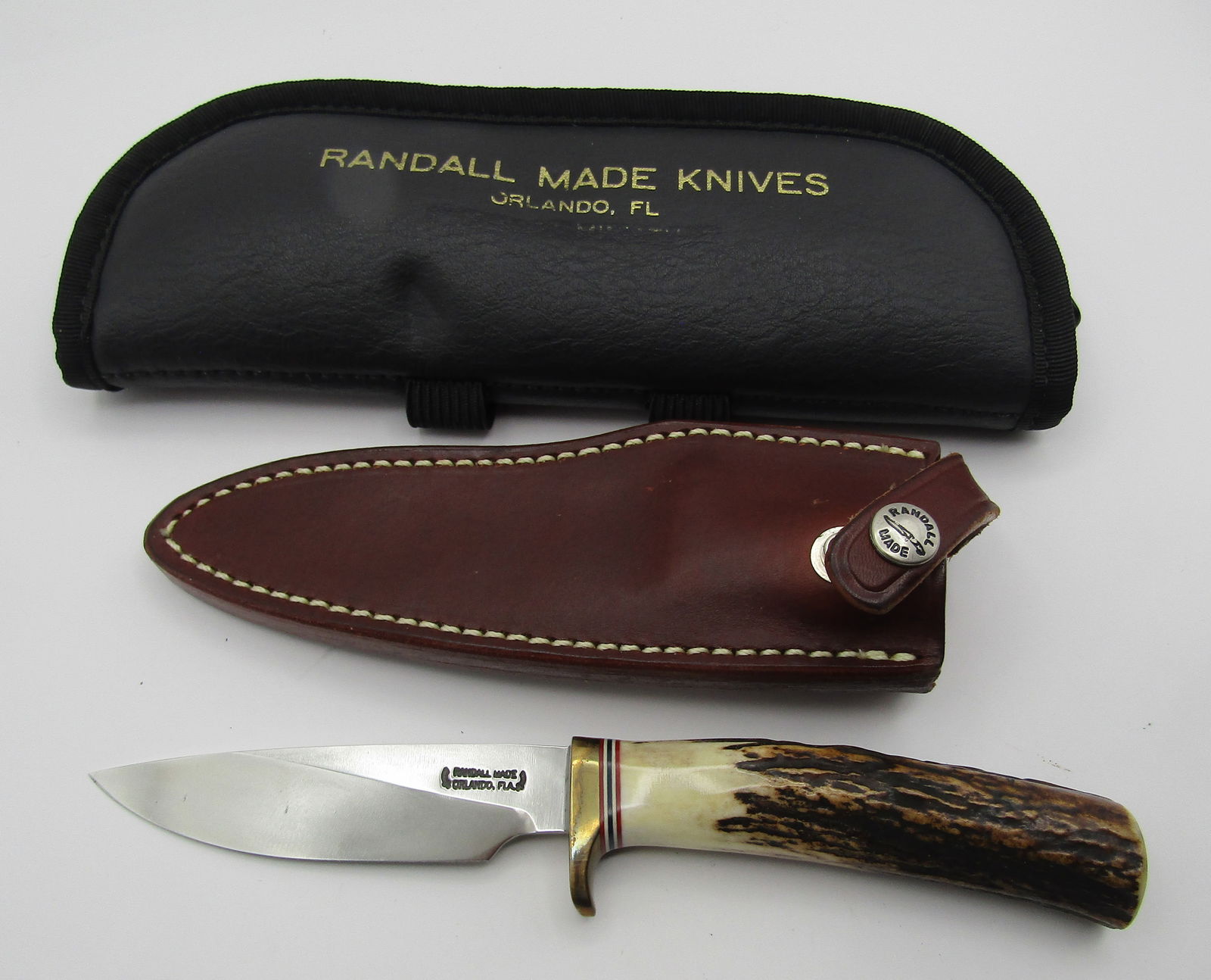 RANDALL MADE STAG KNIFE PATHFINDER MODEL 26 (1 of 5)