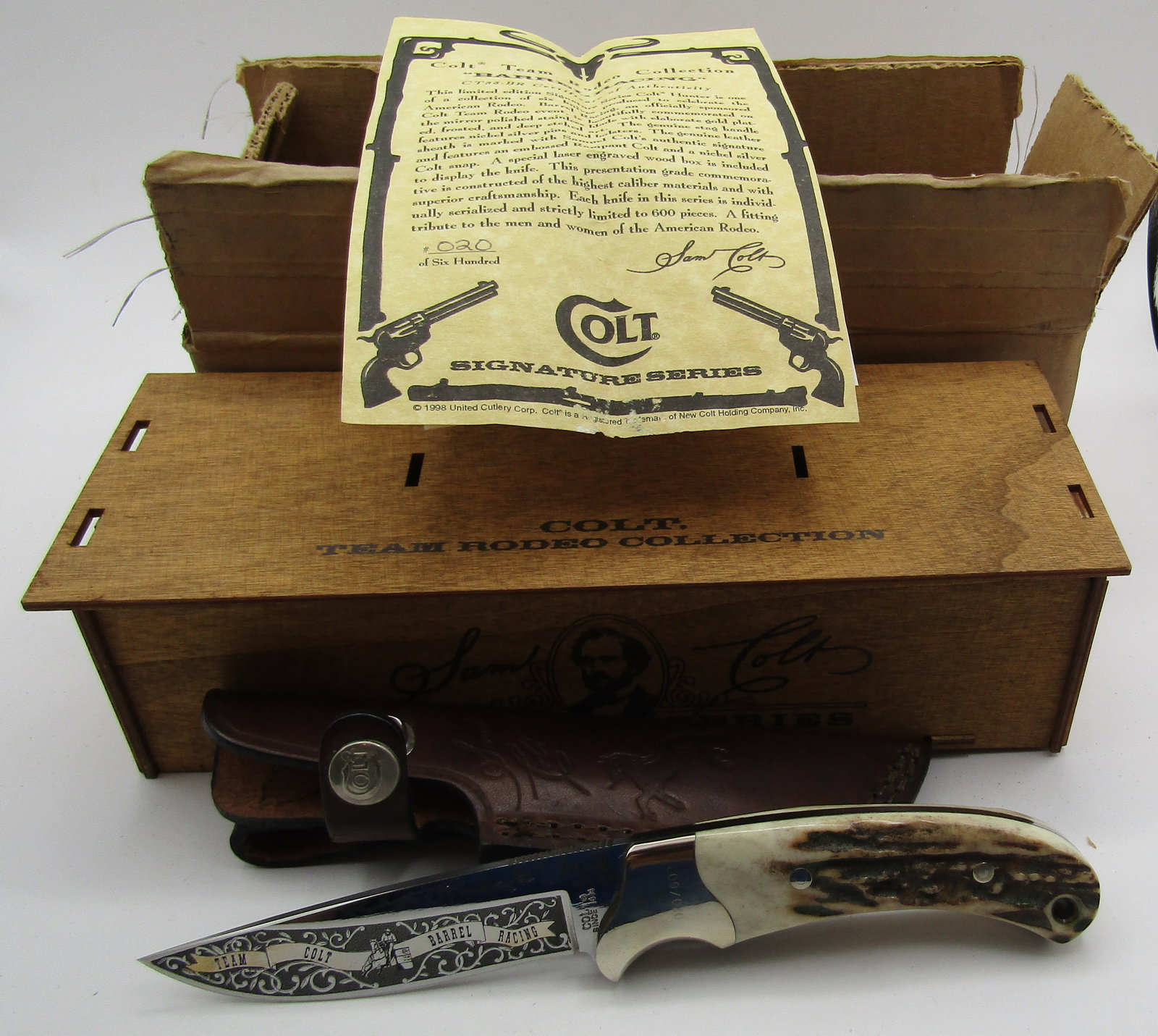 COLT BARREL RACING KNIFE LIMITED (1 of 5)