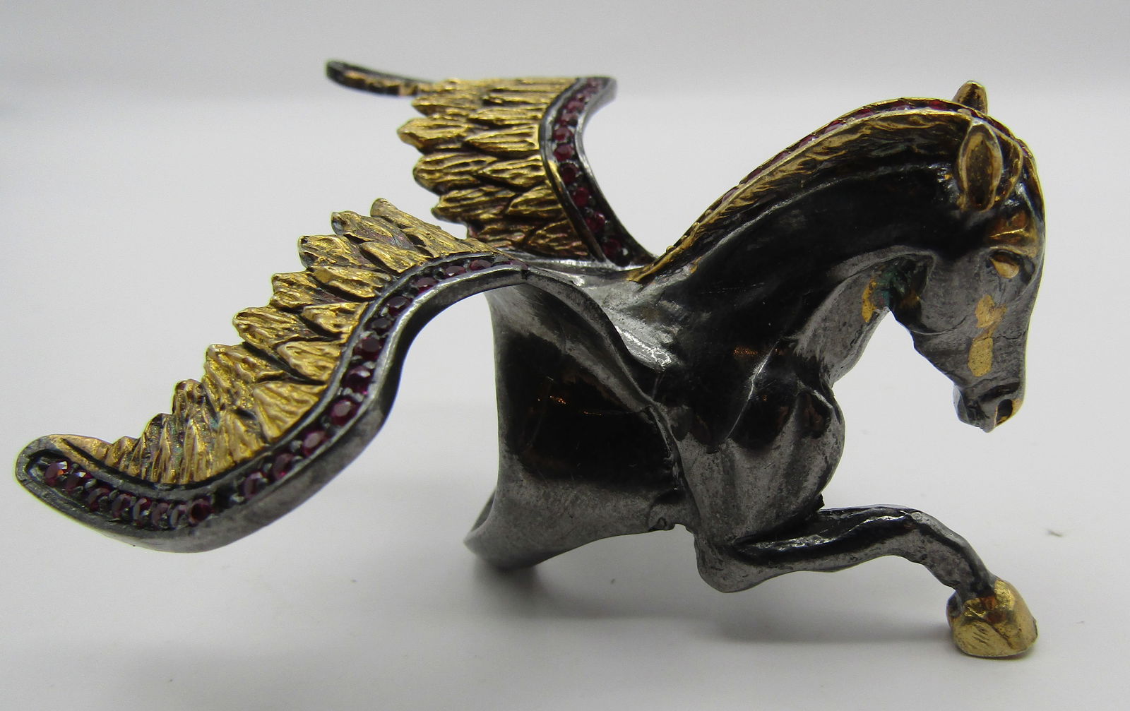 "ATAP" DESIGNER PEGASUS RING STERLING SILVER (1 of 8)