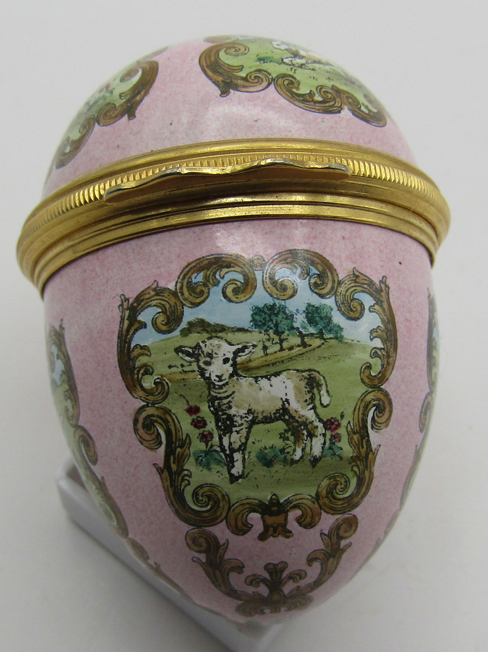 CARTIER EASTER EGG ENAMEL HALCYON DAYS TRINKET BOX (1 of 7)
