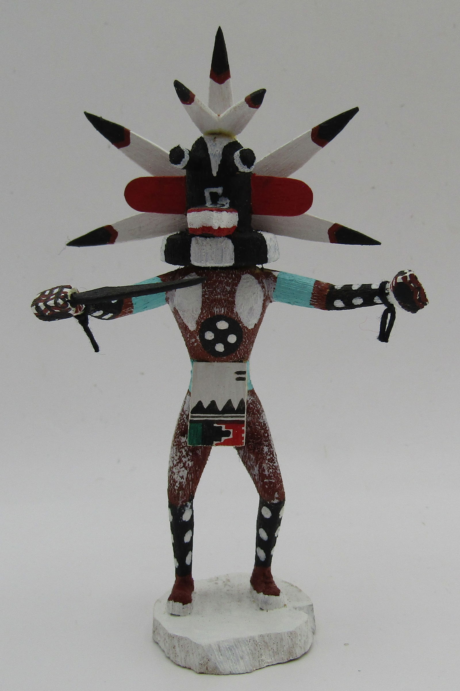 GORDON CROOK BLACK OGRE KACHINA KATSINA DOLL1981 (1 of 4)