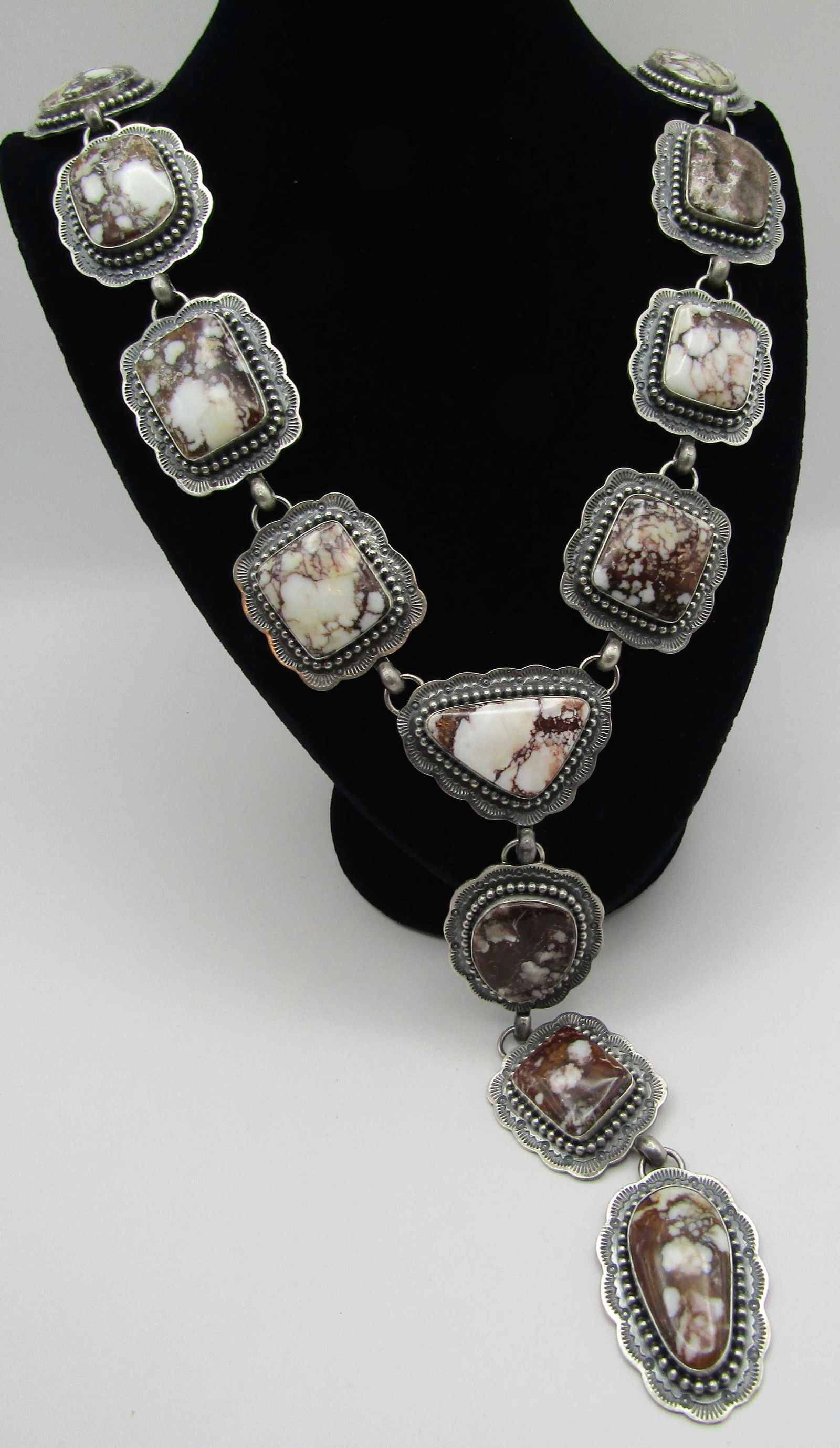 373GRM PLATERO WILD HORSE NECKLACE STERLING SILVER (1 of 7)