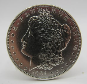 1901 O MORGAN SILVER DOLLAR UNC