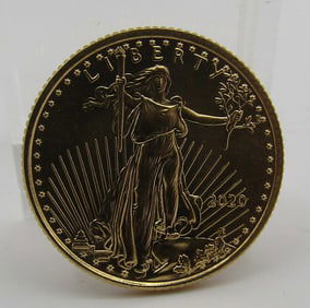 2020 US 5 DOLLAR GOLD EAGLE COIN UNC