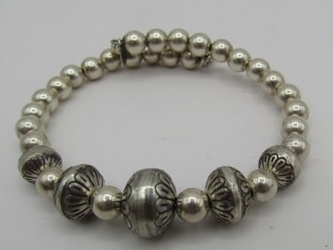 CAROLYN POLLACK RELIOS NAVAJO PEARL BRACELET SILVE