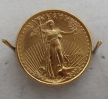 1996 US 5 DOLLAR GOLD EAGLE COIN UNC