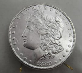 188O UNCIRCULATED MORGAN SILVER DOLLAR