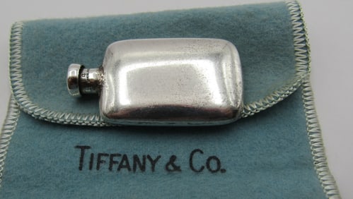 TIFFANY & CO PERFUME BOTTLE STERLING SILVER