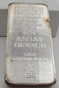 10 OZ FINE SILVER BAR