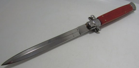LARGE 13" STILETTO SWITCHBLADE KNIFE