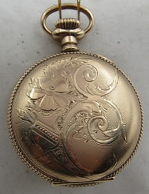 1895 AMERICAN WALTHAM POCKET WATCH HUNTING CASE
