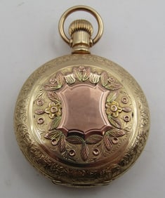 1888 ELGIN MULTY COLOR HUNTING CASE POCKETWATCH