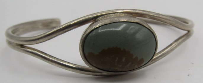 ROYSTON TURQUOISE CUFF BRACELET STERLING SILVER