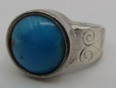 KAMELEON TURQUOISE RING STERLING SILVER