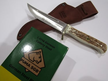 PUMA KNIFE TRAIL GUIDE W SHEATH & BOX