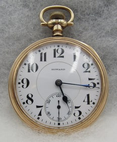 1911 HOWARD POCKET WATCH 19 JEWELS
