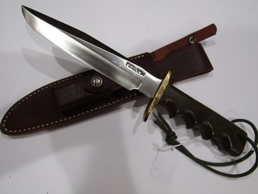 RANDALL MADE ORLANDO FL KNIFE MODEL 1 & SHEATH