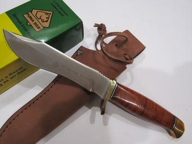 PUMA BUFFALO HUNTING KNIFE W SHEATH & BOX