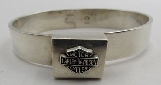 HARLEY-DAVIDSON BRACELET STERLING SILVER BANGLE