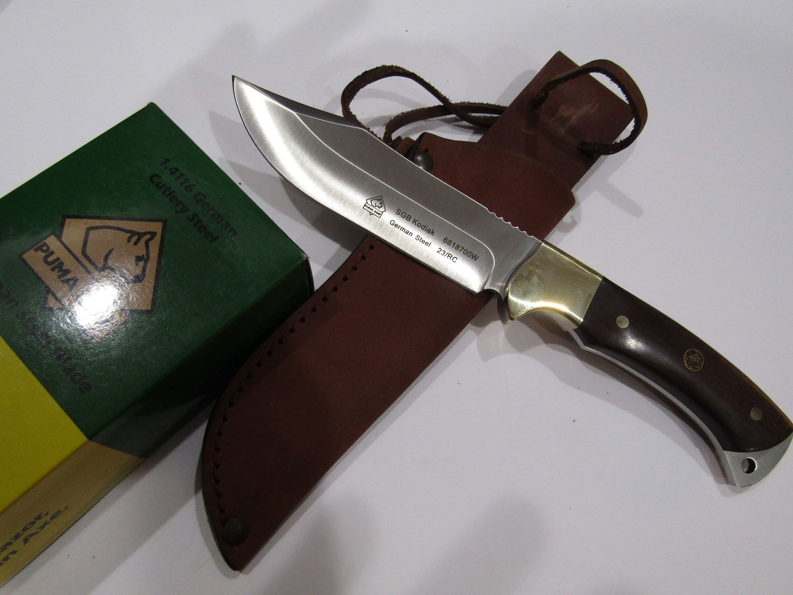 PUMA KNIFE KODIAK HUNTER W SHEATH & BOX (1 of 2)