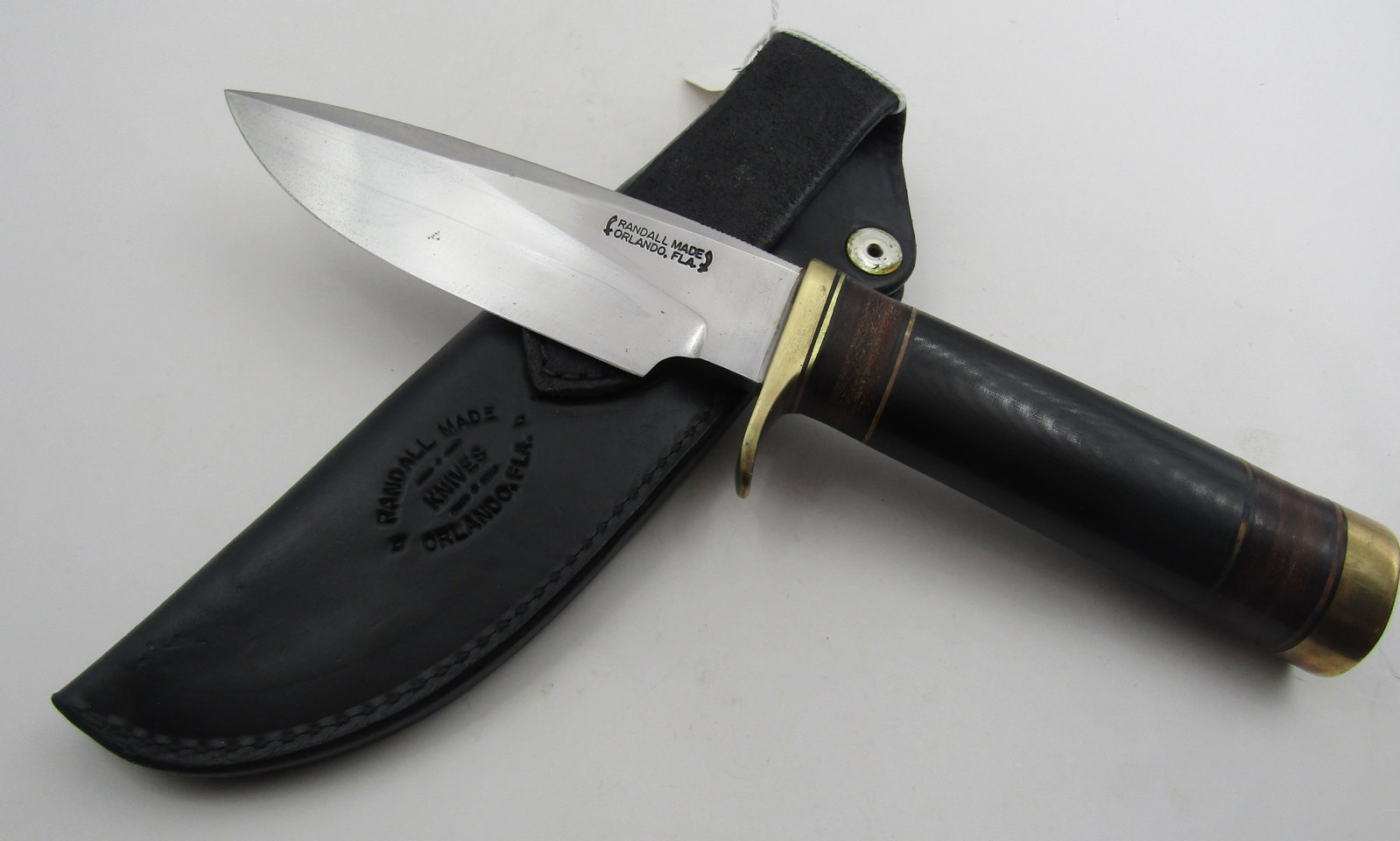 RANDALL KNIFE MODEL 25 WITH 5 INCH BLADE & SHEATH (1 of 3)