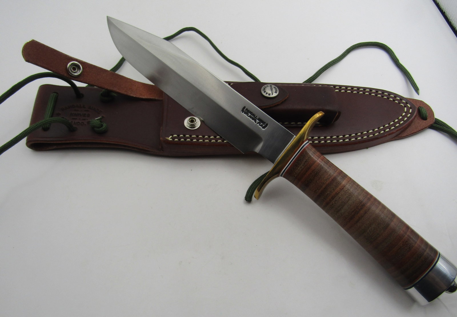 RANDALL KNIFE MODEL 14 W 7 1/2 INCH BLADE & SHEATH (1 of 3)