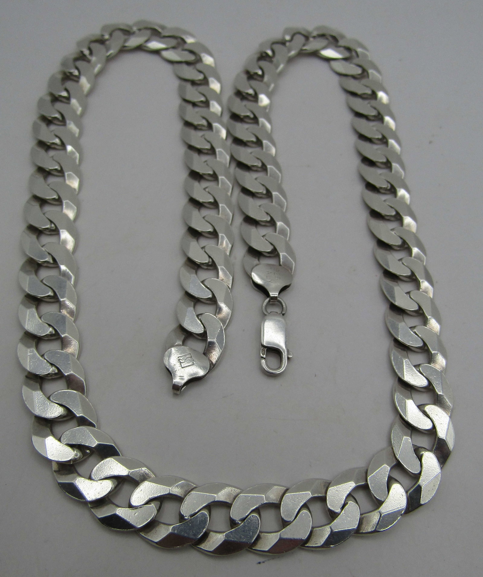 78.5 GRAM 22" LINK CHAIN NECKLACE STERLING SILVER (1 of 3)