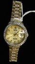 Rolex 18k ladies diamond President watch