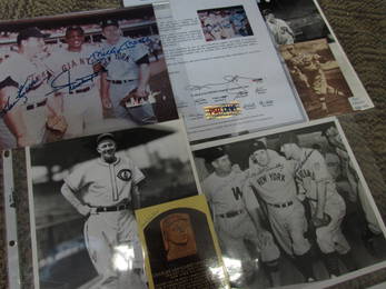 1930's-1970's Baseball Autograph Collection