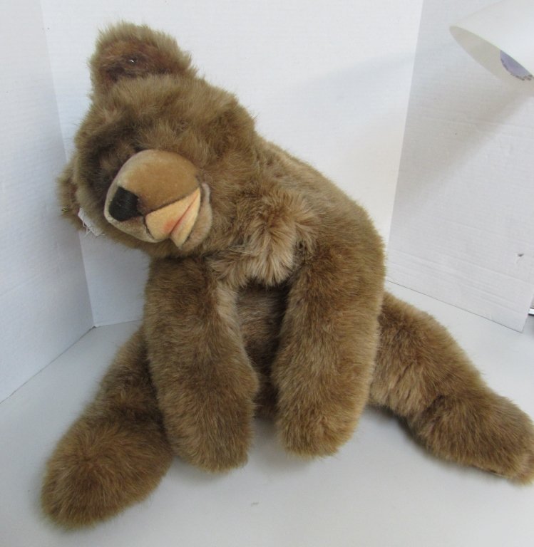 STEIFF 25" TEDDY BEAR STUFFED ANIMAL WITH TAG: 250.2 HAS EAR TAG MEASURES 25"