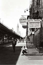 LOUIS STETTNER PHOTOGRAPH 1953 LIONEL 3rd AVE NYC