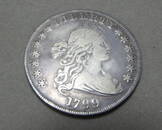 1799 DRAPED BUST DOLLAR HERALDIC EAGLE COIN