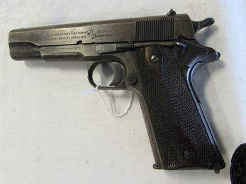 COLT 1911 US ARMY 45 GUN & HOLSTER