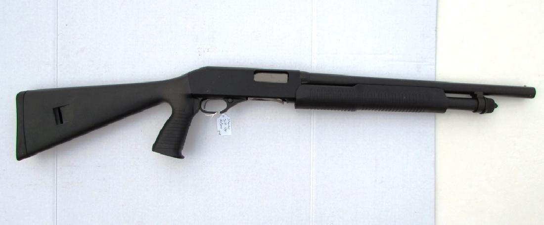 STEVENS 12 g SHOTGUN 320 TACTICAL PUMP SEMI-AUTO: STEVENS MODEL 320 12 GAUGE PUMP ACTION LONG GUN. 18" BARREL. (131916C) (GUNS REQUIRE FFL, $50 SHIPPING & TRANSFER. SORRY, NO FIREARM SALES TO CA). JC