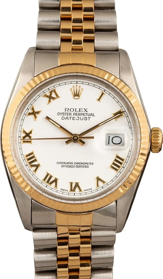 Pre-owned Rolex Datejust 16013: Pre-owned Rolex Datejust 16013 SKU #B-12588 Every watch comes with a Quality testing and authentic report Certificate issued by the industry's leading independent authority on watch authentication.