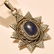 Blue Lapis Pendant Solid Sterling Silver