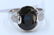14K WHITE GOLD BLUE SAPPHIRE