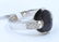 14K WHITE GOLD BLUE SAPPHIRE - 2