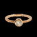 0.40CT NATURAL DIAMOND 14K ROSE GOLD RING