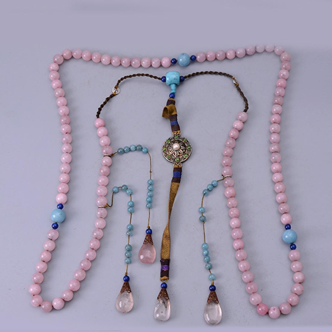 Natural Crystal 108 Prayer Beads Bracelet (1 of 6)