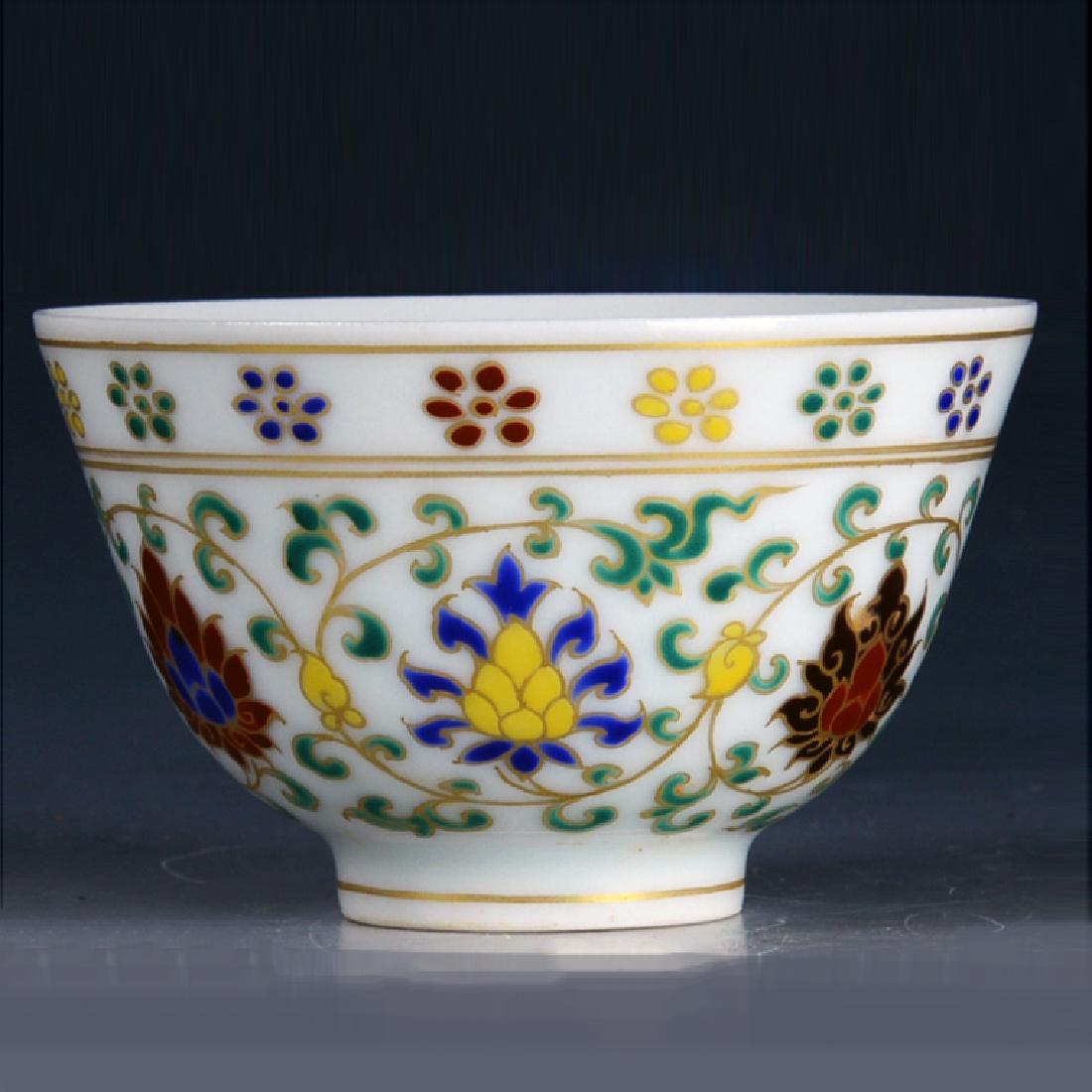 CHINESE FAMILLE ROSE BOWL (1 of 9)