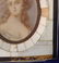 554: Miniature hand painted portrait on ivory - 4