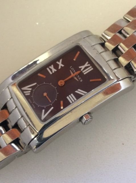 Longines Dolce Vita Mens Watch: Seconds Sub-dial 32x27mm Quartz ref: L5.655.4 SKU100384P