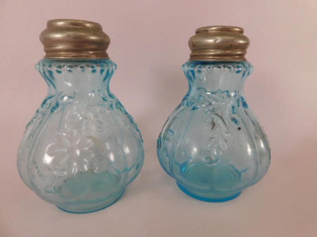 BLUE INTAGLIO GLASS VICTORIAN EAPG: Thank you for attending HATMAN AUCTIONS! This auction features early and rare Victorian Glass as well as modern collectible glass in the later lots of this auction. We will be uploading FIVE HUNDRED L