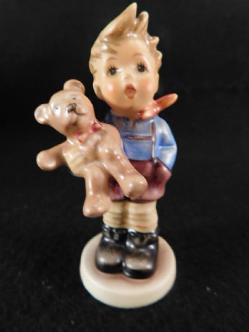 HUMMEL GOEBEL BERTA M. I. FIGURINE BOY BEAR CHRISTMAS: Thank you for attending HATMAN AUCTIONS! This auction features early and rare Victorian Glass as well as modern collectible glass in the later lots of this auction. We will be uploading FIVE HUNDRED L