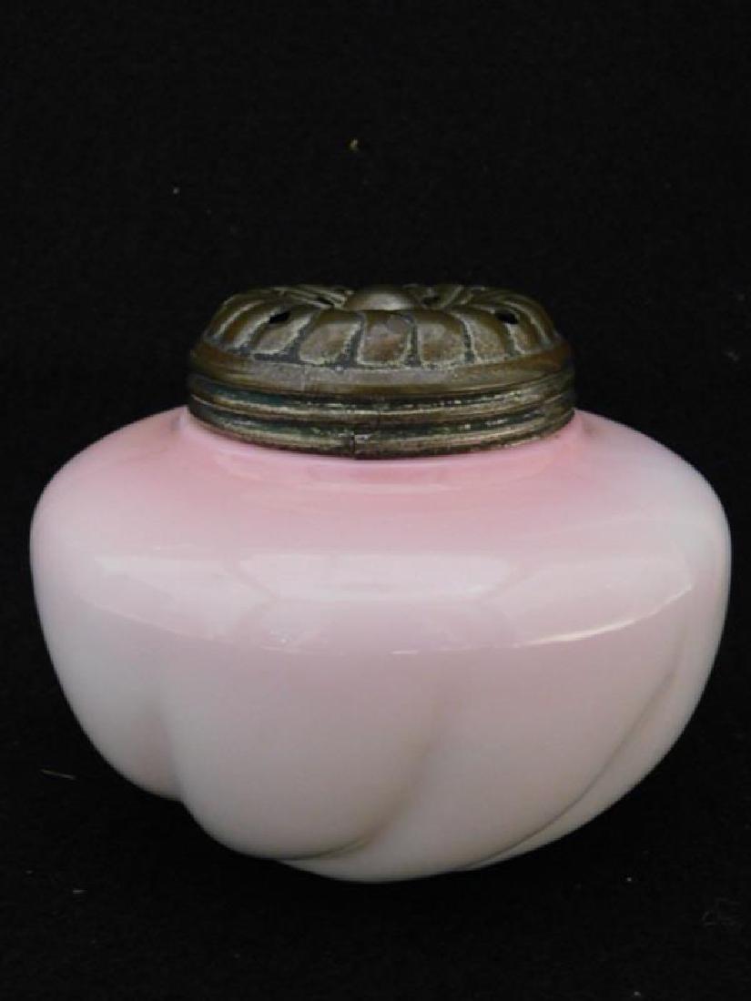 PINK OPAQUE SHAKER GLASS VICTORIAN EAPG ART: Thank you for attending HATMAN AUCTIONS! This auction features early and rare Victorian Glass, Vintage Sewing Notions, Fenton, Hummel, Rock as well as modern collectible glass in the later lots of thi