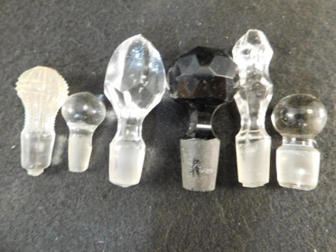 CRUET STOPPERS VICTORIAN EAPG: Thank you for attending HATMAN AUCTIONS! This auction features early and rare Victorian Glass, Vintage Sewing Notions, Fenton, Hummel, Rock as well as modern collectible glass in the later lots of thi